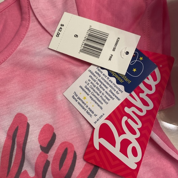 Barbie pajama and bath set size 6 - Picture 2 of 11